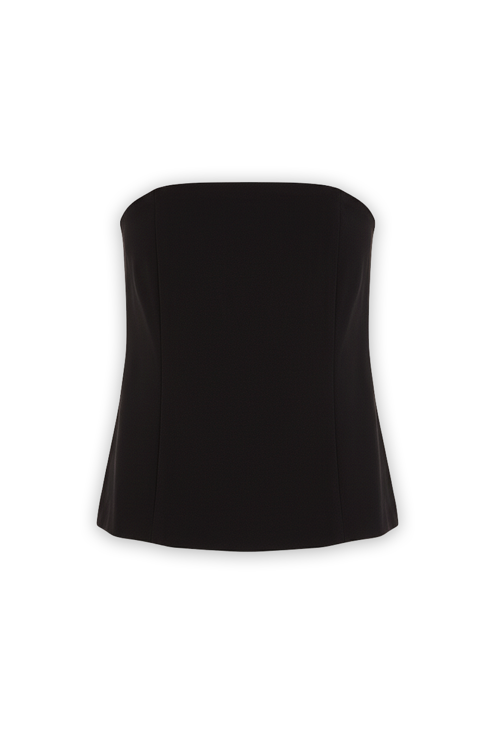 תמונה קידמית של חולצת סטרפלס