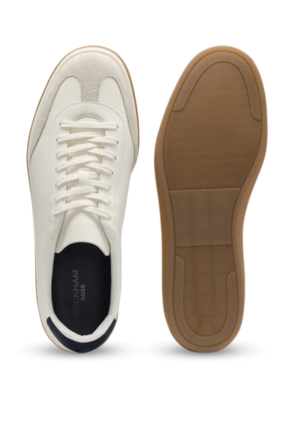 תמונה אחורית של בוס X דיויד בקהאם נעלי סניקרס