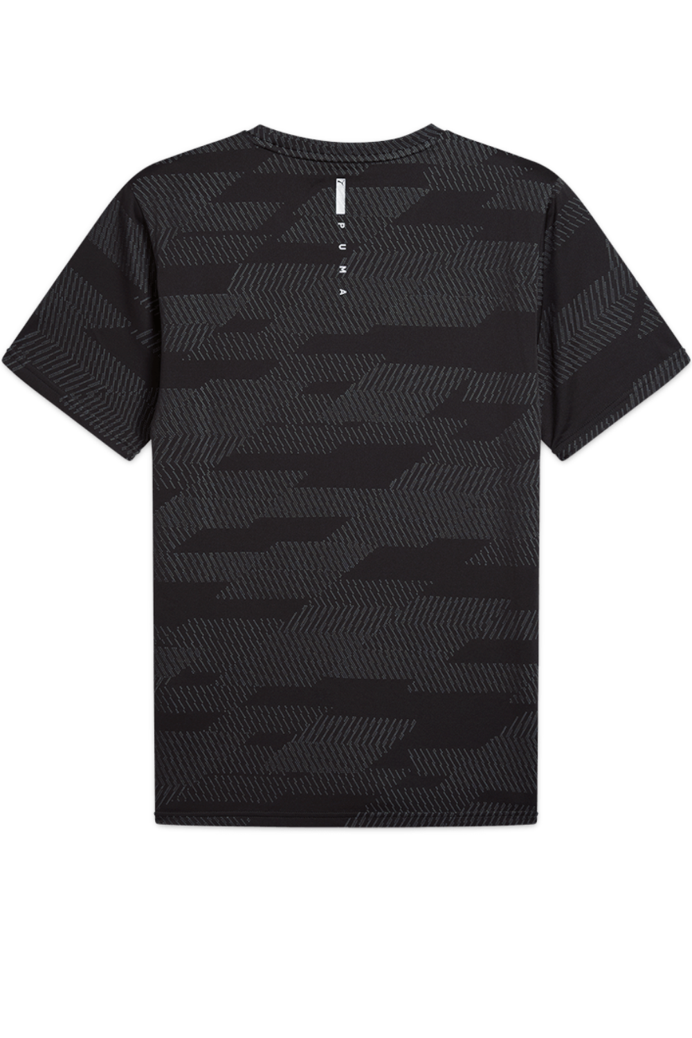 תמונה אחורית של חולצת טי לאימון סלים פיט