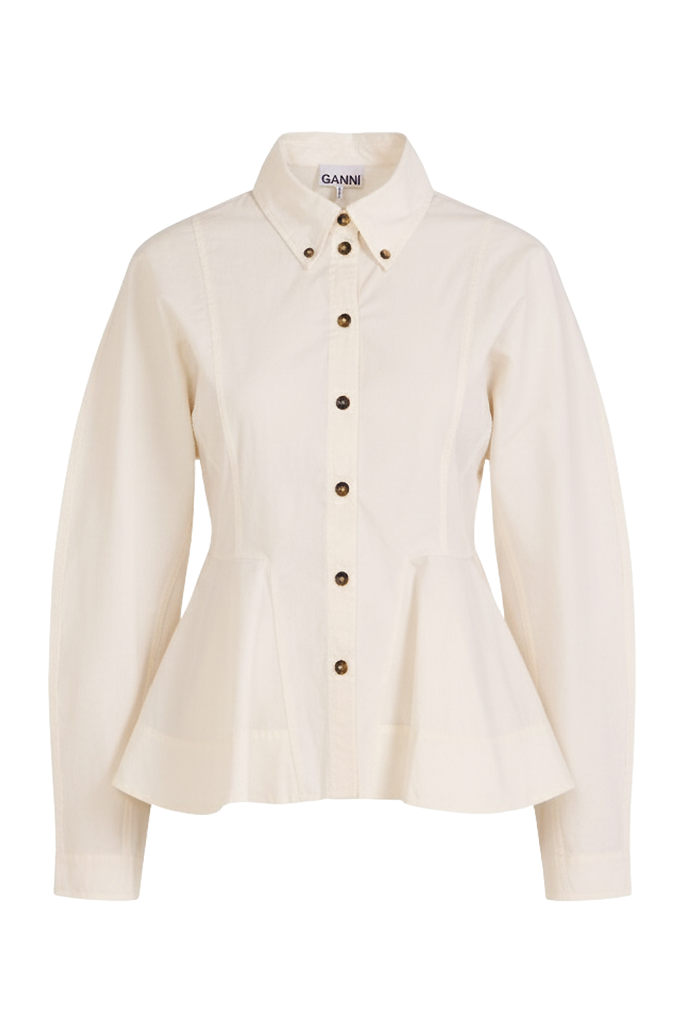 תמונה קידמית של חולצת כפתורים פפלום