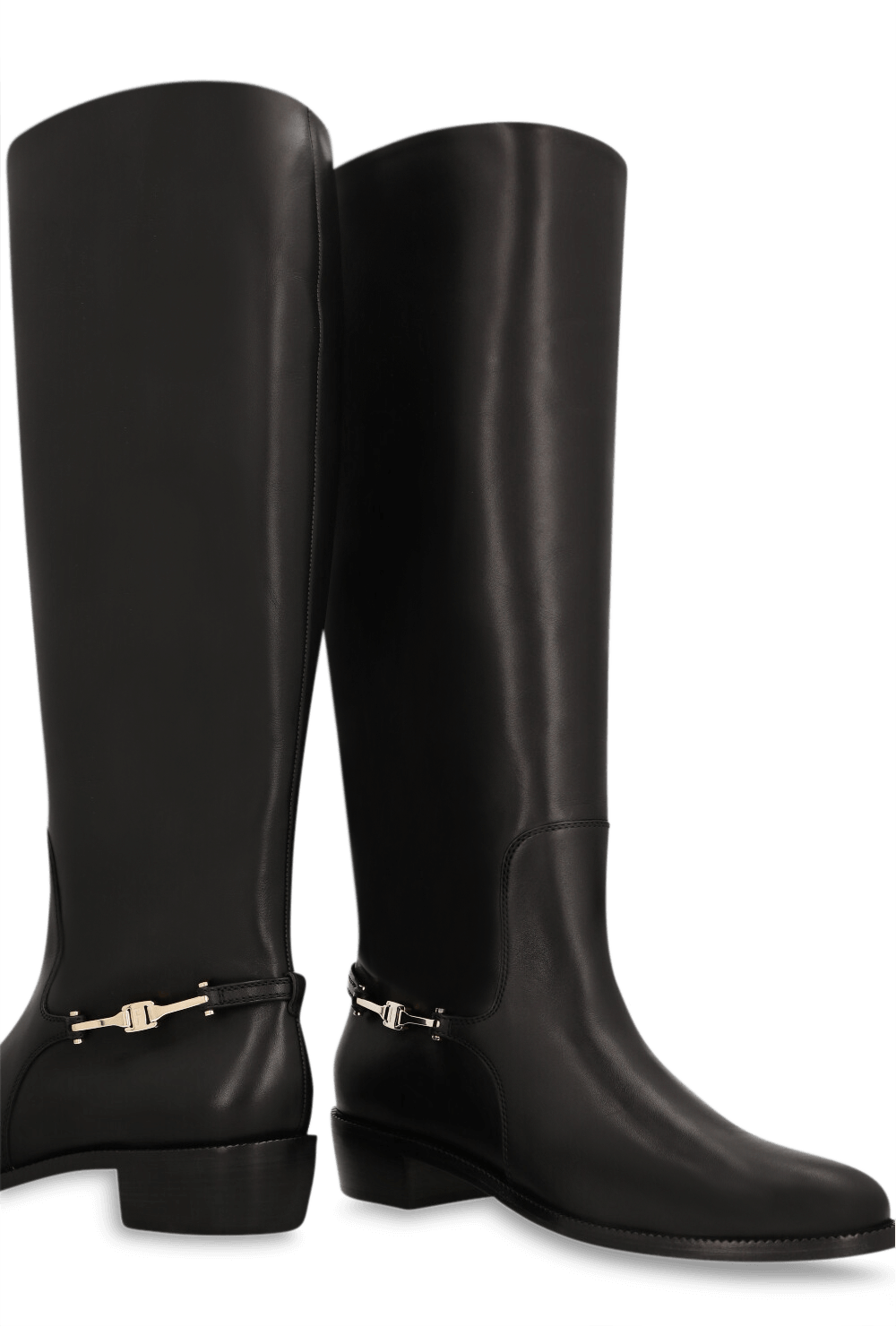 תמונת תקריב של מגפי ברך