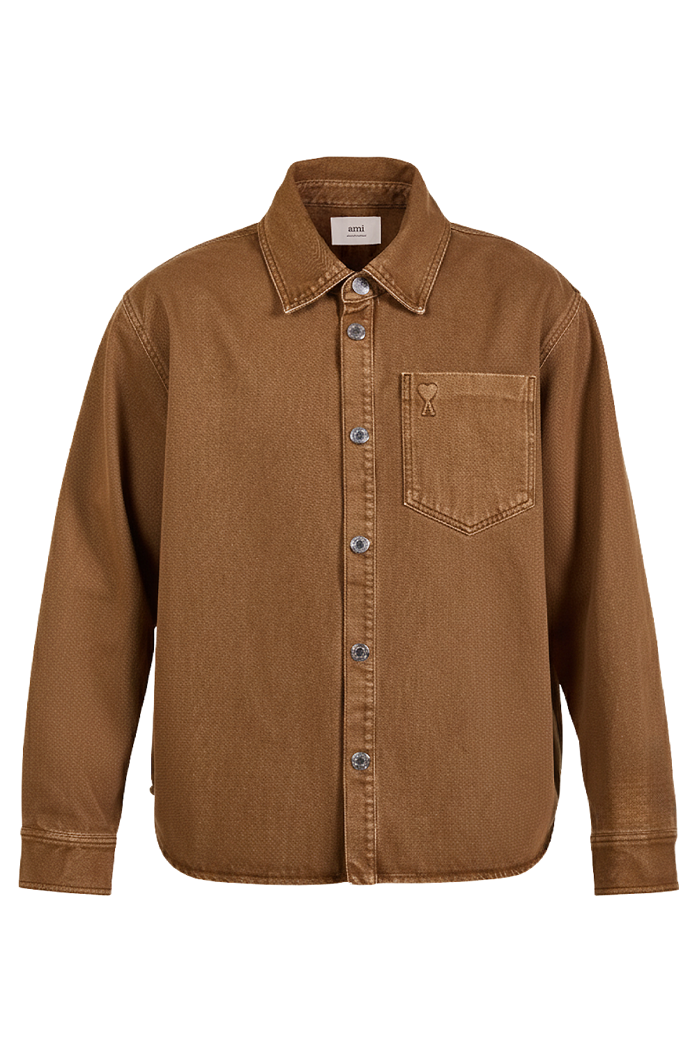 תמונה קידמית של חולצת ז'קט כפתורים