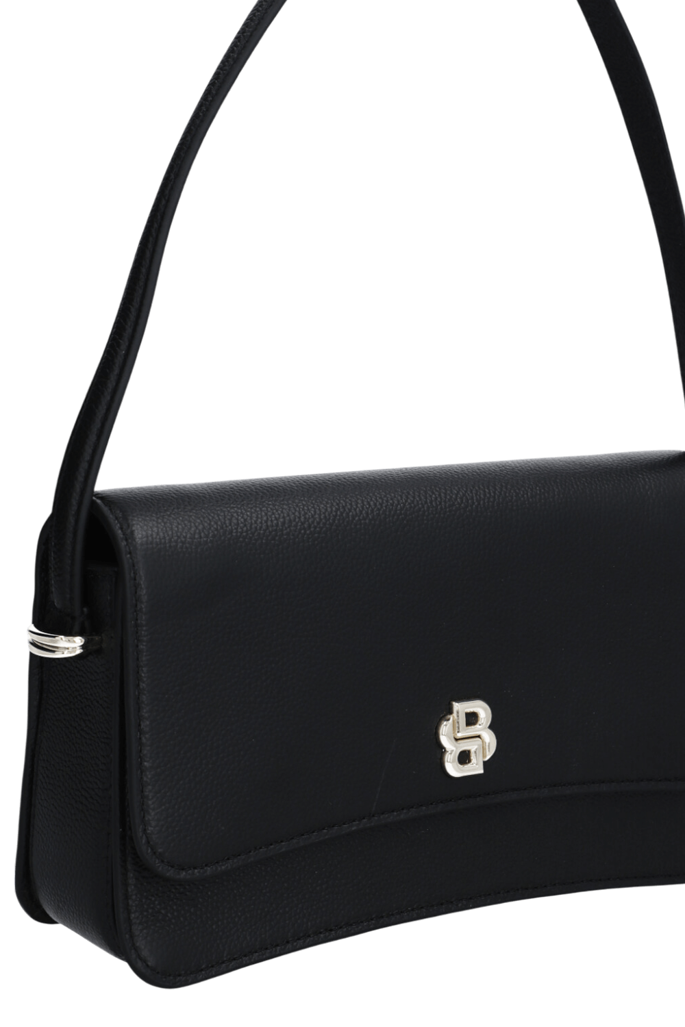 תמונת תקריב של תיק כתף מעור