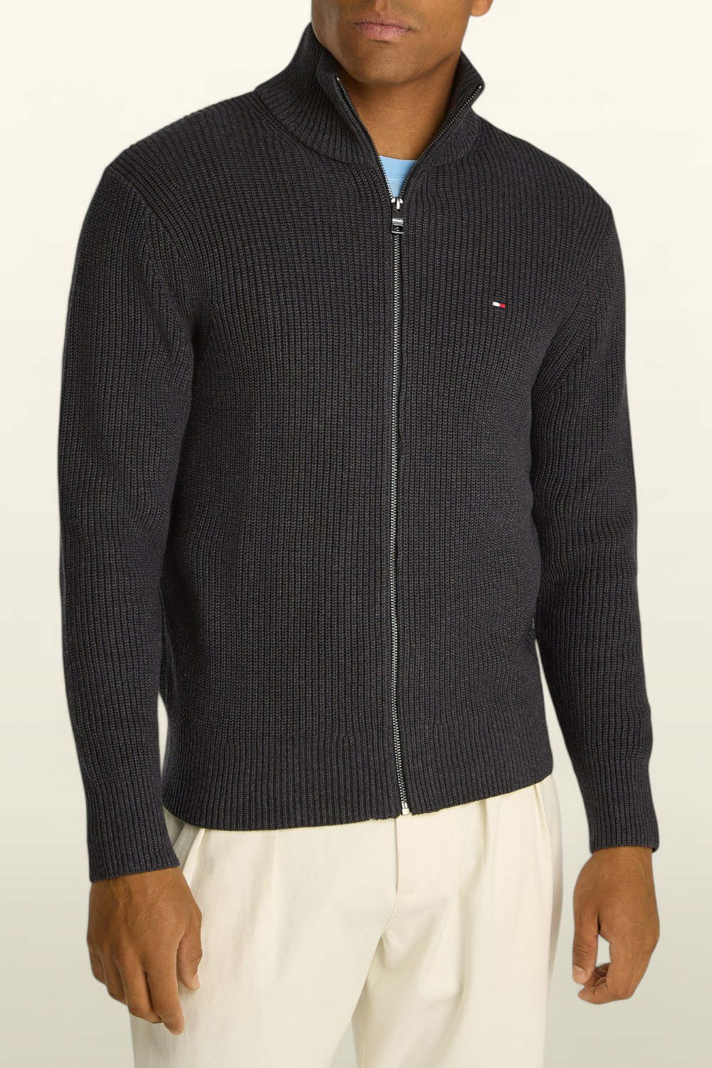 תמונת דוגמן קידמית של סריג כותנה