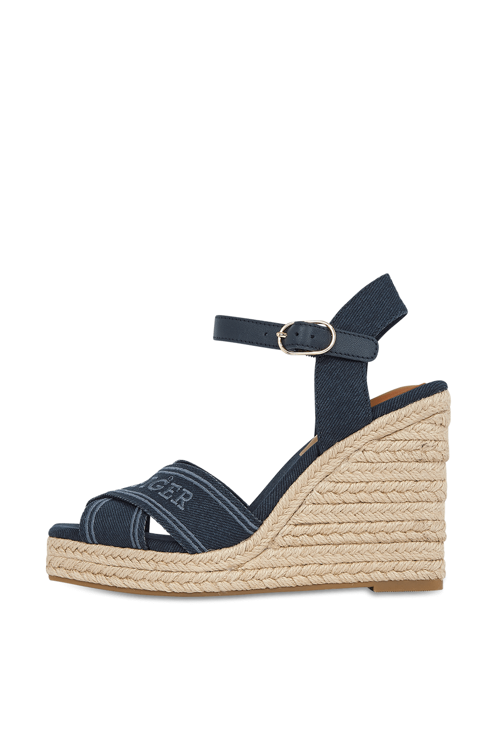 תמונה אחורית של סנדלי עקב אספדריל