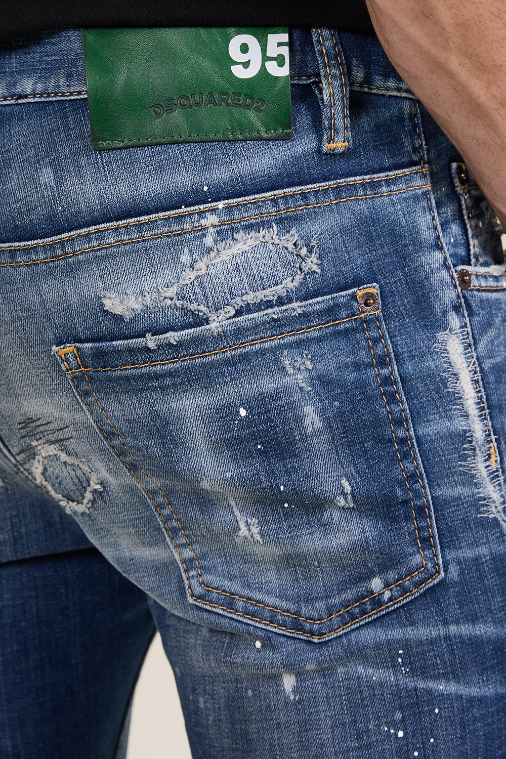 מכנסי ג'ינס סלים פיט סופר טווינקי