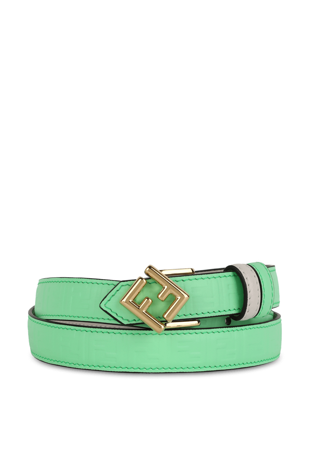 תמונה אחורית של חגורת עור דו צדדית 