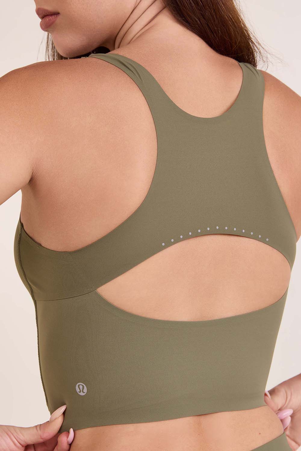 תמונת תקריב דוגמן של Fast and Free Tank Top