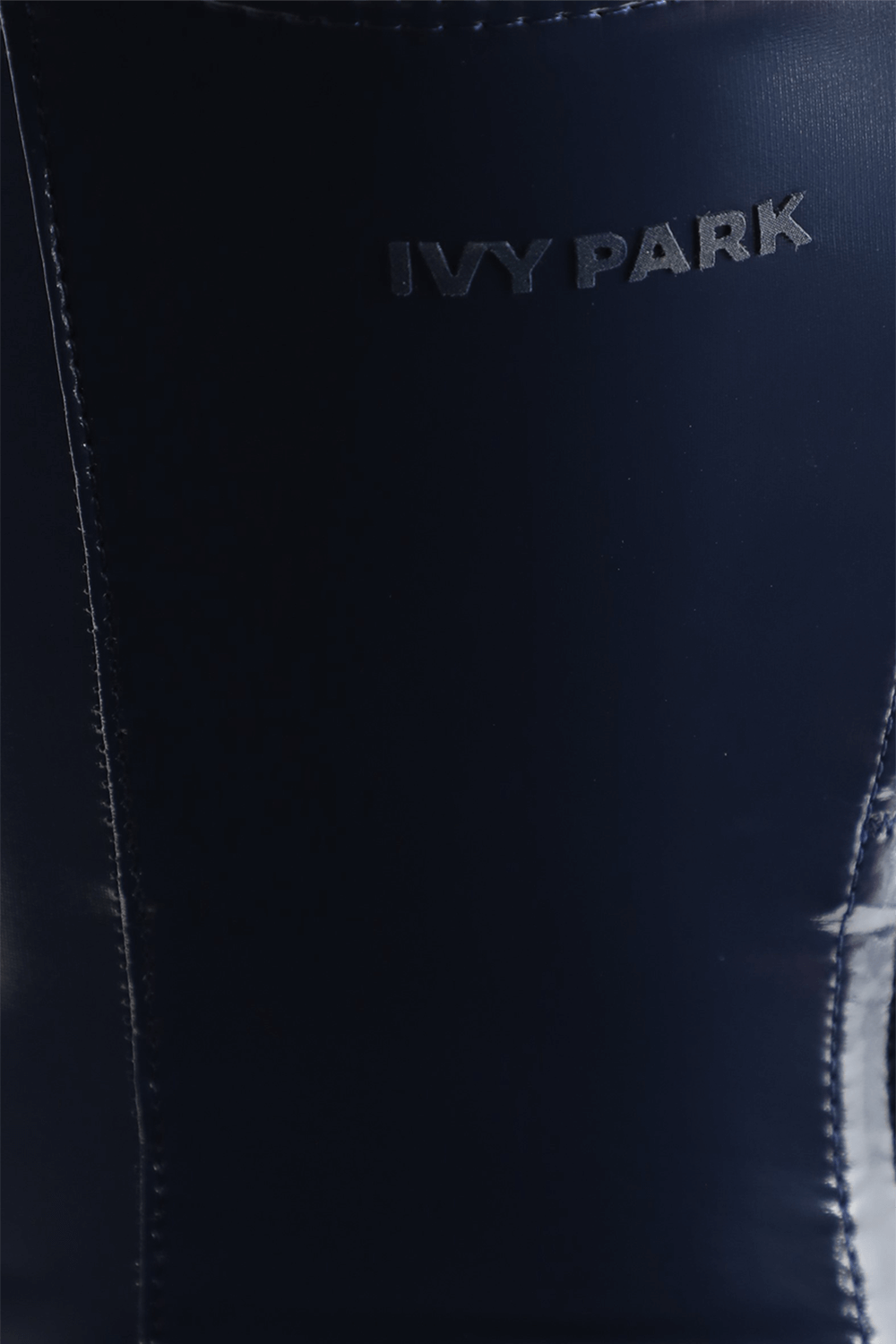 תמונת תקריב של Adidas X Ivy Park Latex Bodysuit in Brown