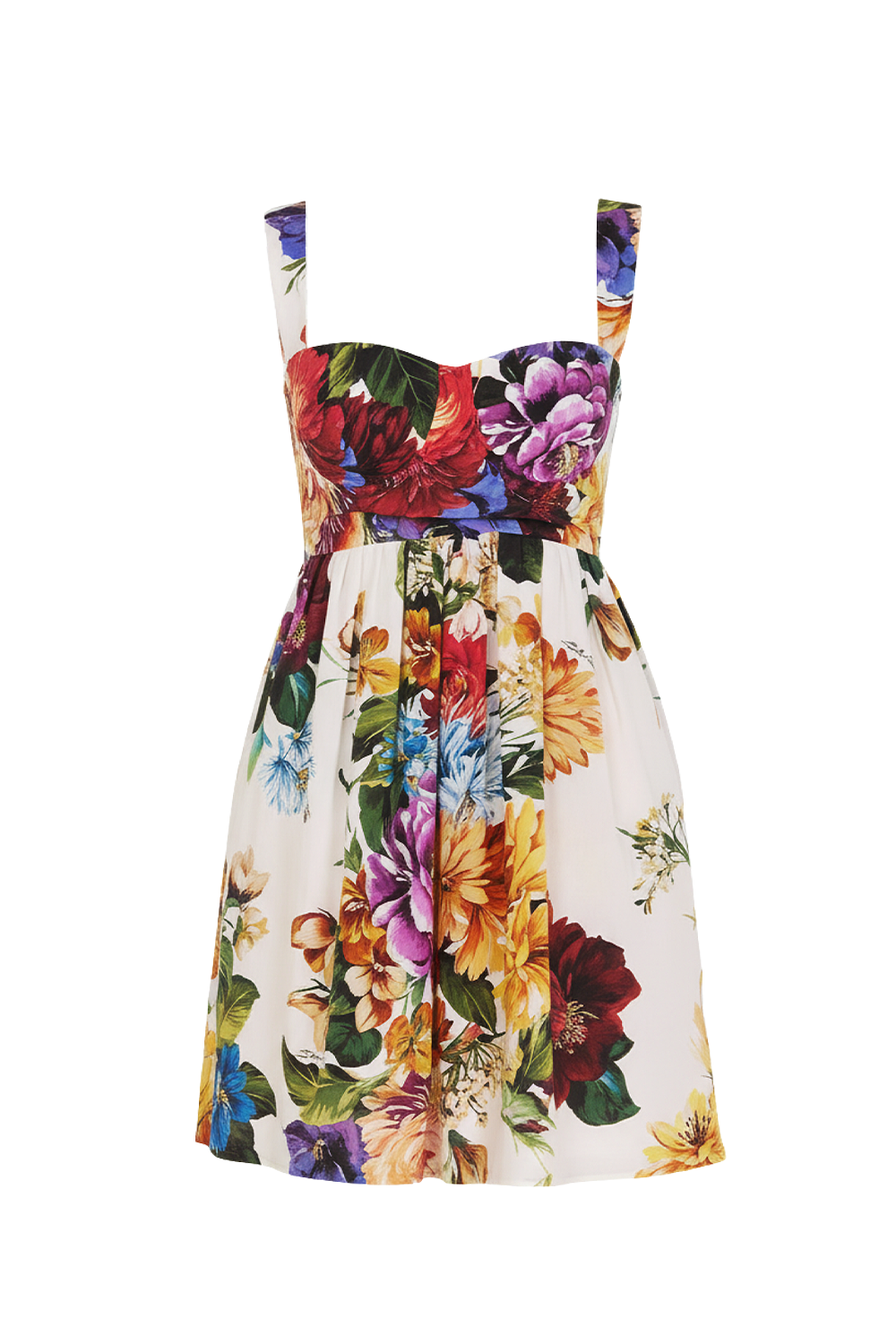 תמונה קידמית של שמלת מיני עם מכנסון תואם