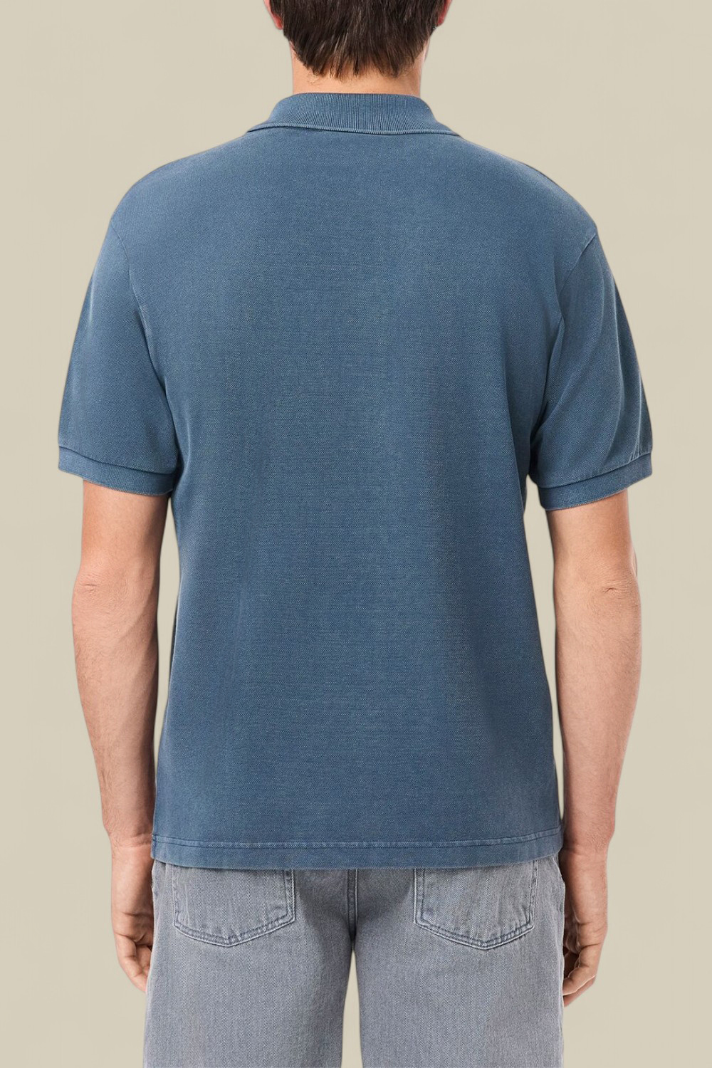 תמונת דוגמן אחורית של חולצת פולו L.12.12