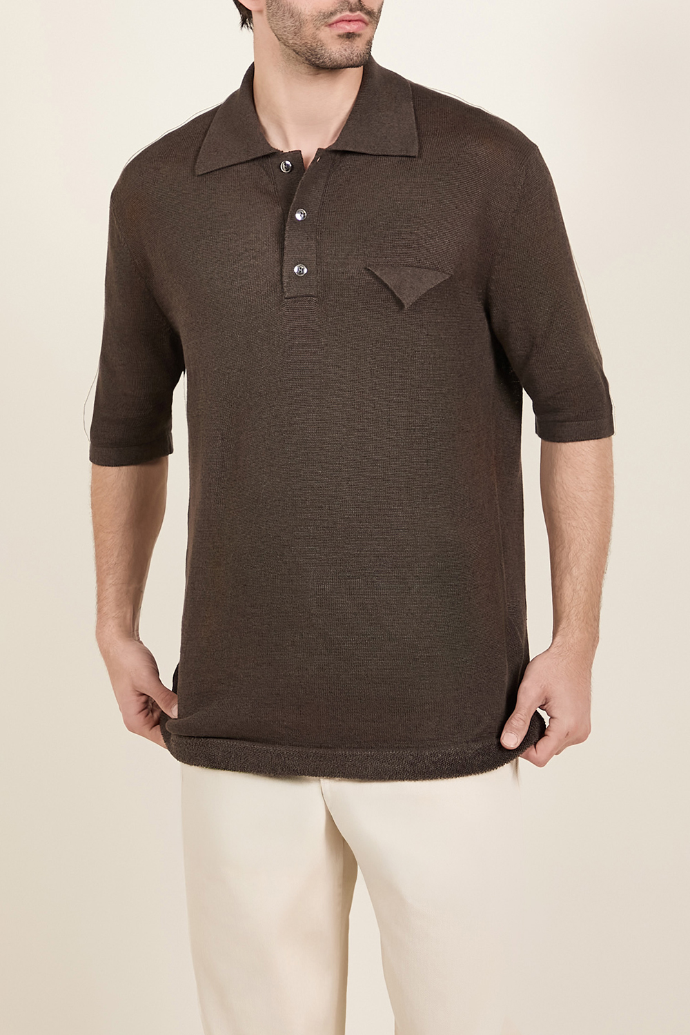 תמונת דוגמן קידמית של סריג פולו