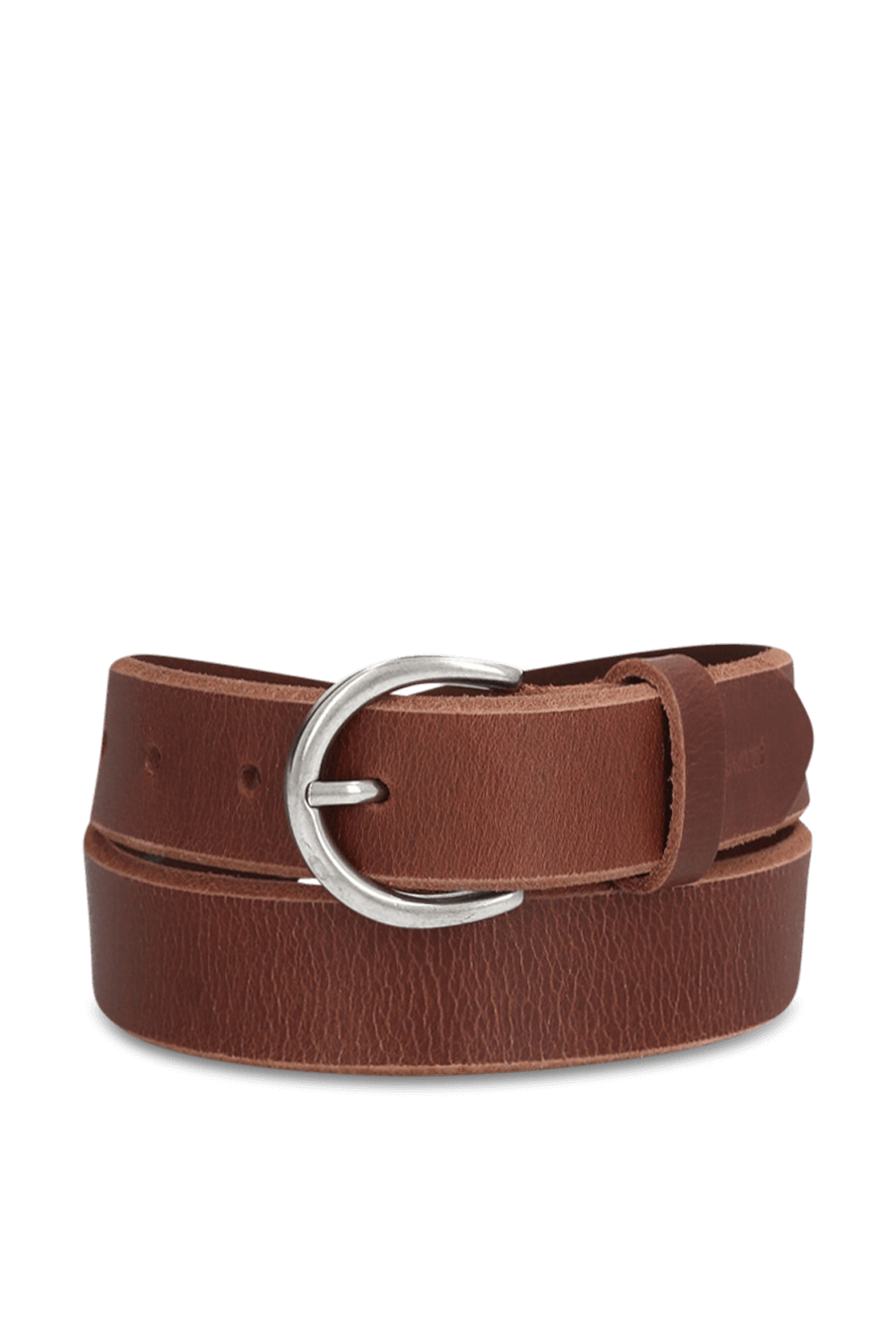 תמונה קידמית של חגורת עור