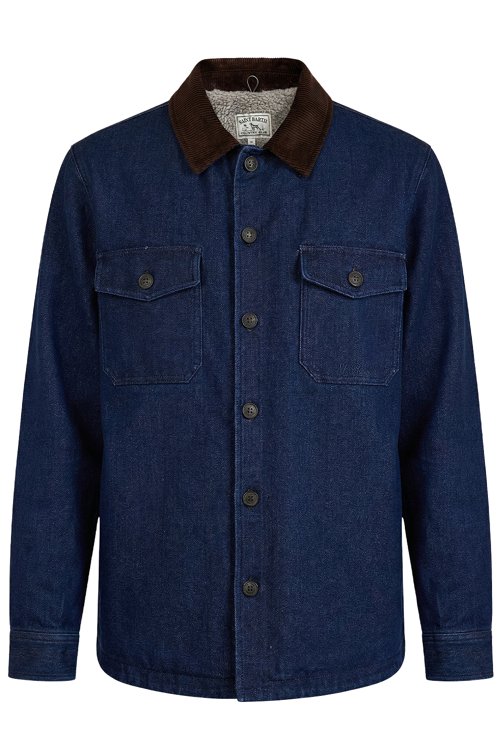 תמונה קידמית של ז'קט ג'ינס