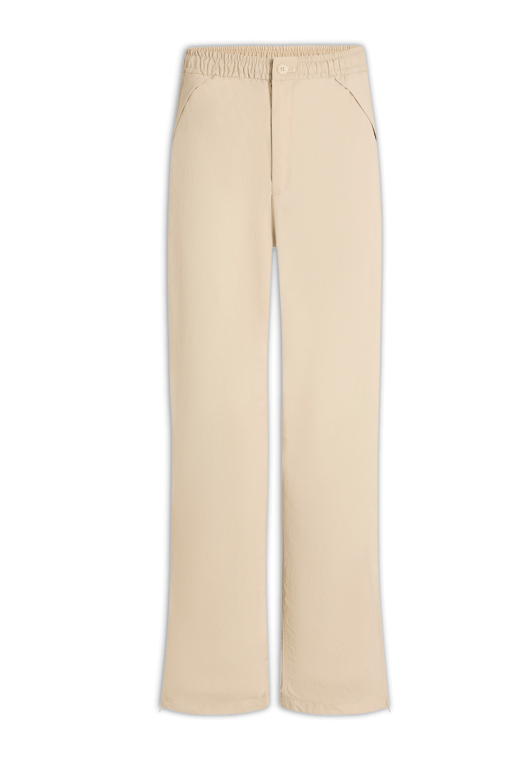 תמונה קידמית של מכנסיים ארוכים