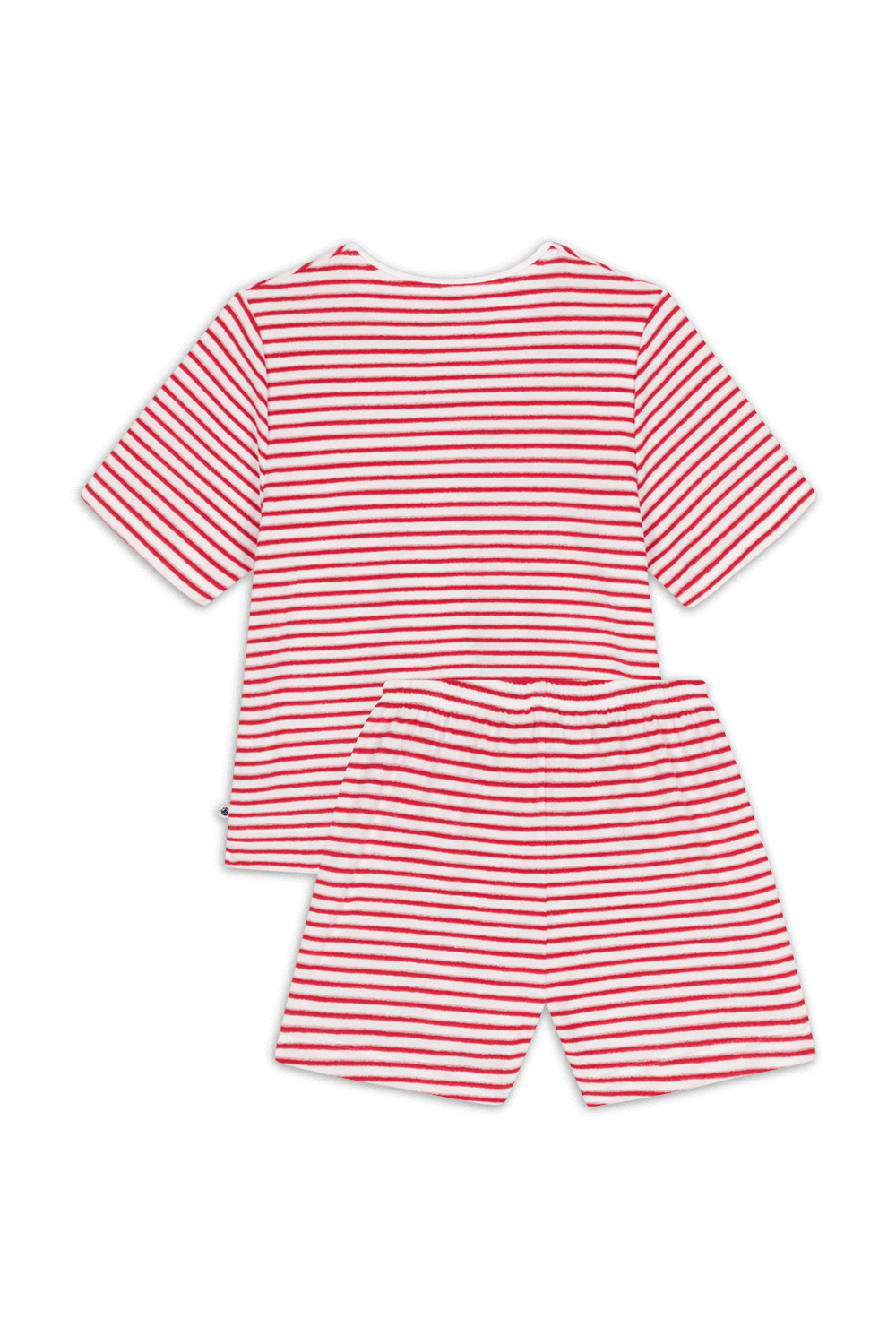 תמונה אחורית של סט פיג'מה