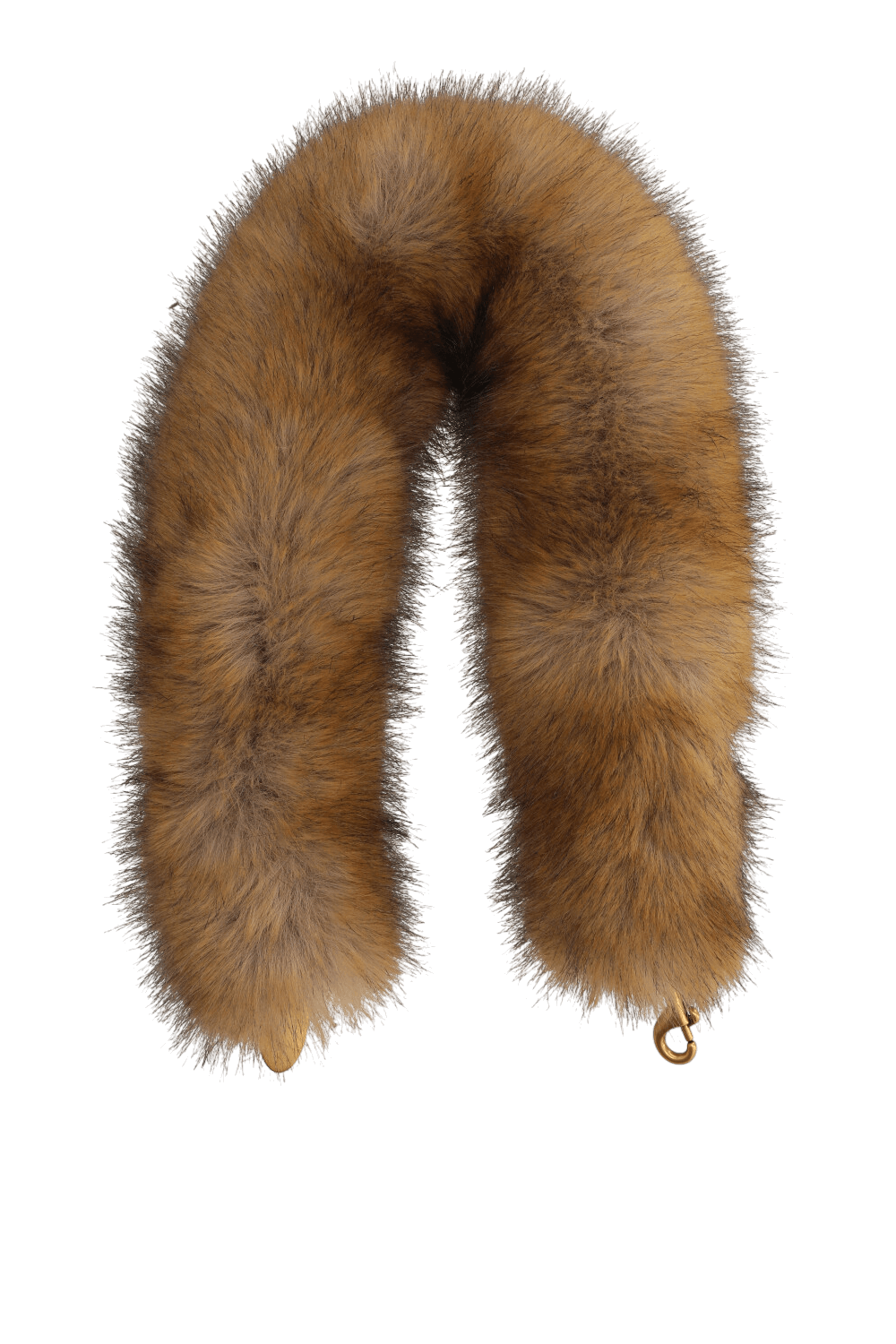 תמונה קידמית של רצועת דמוי פרווה