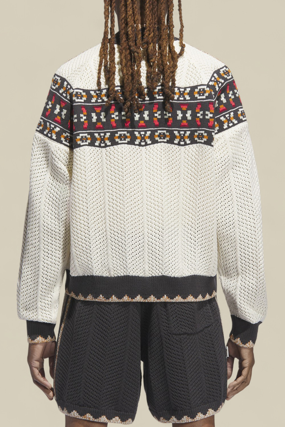 תמונת דוגמן אחורית של אדידס X קלוט ז'קט קרושה