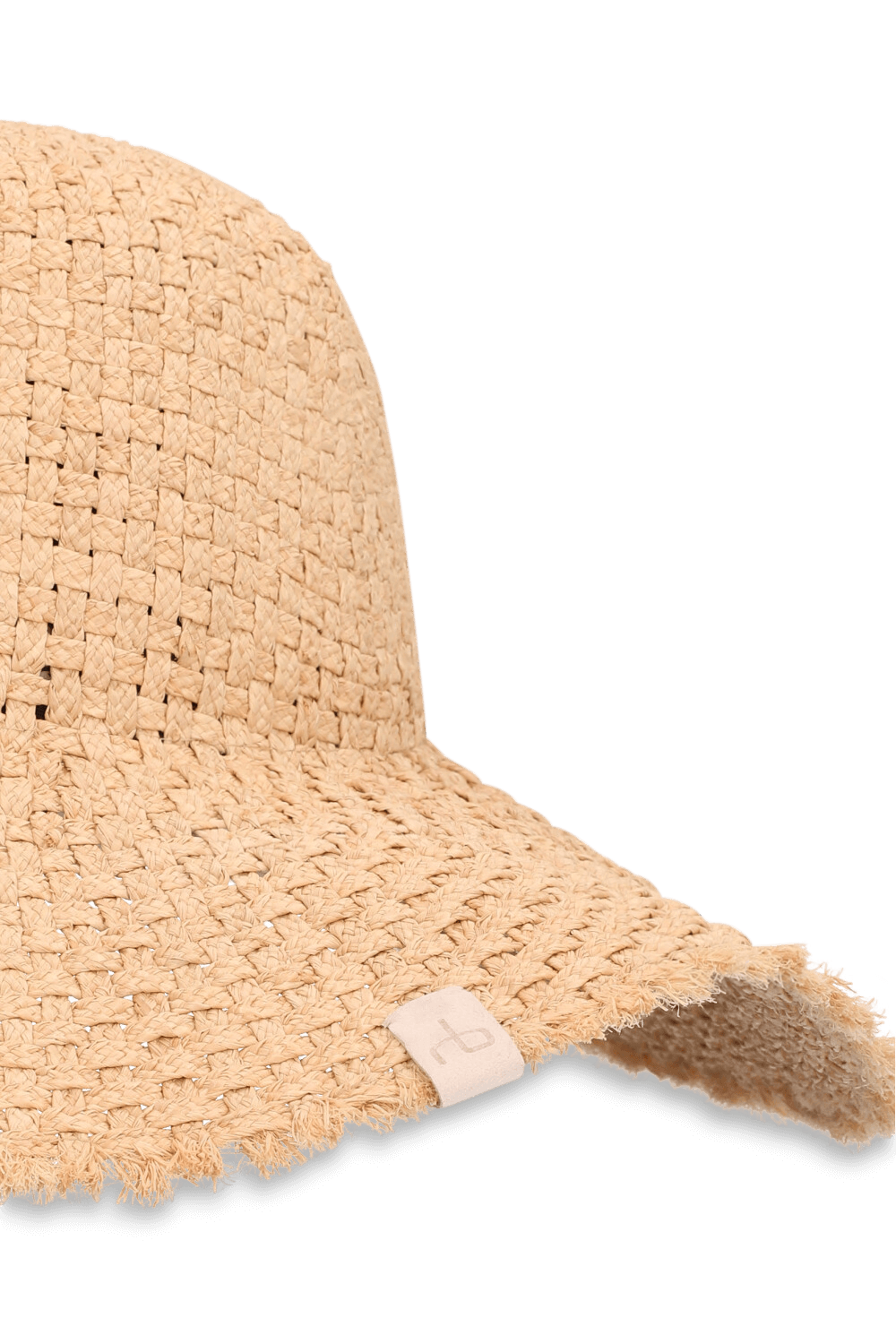 תמונת תקריב של כובע קש