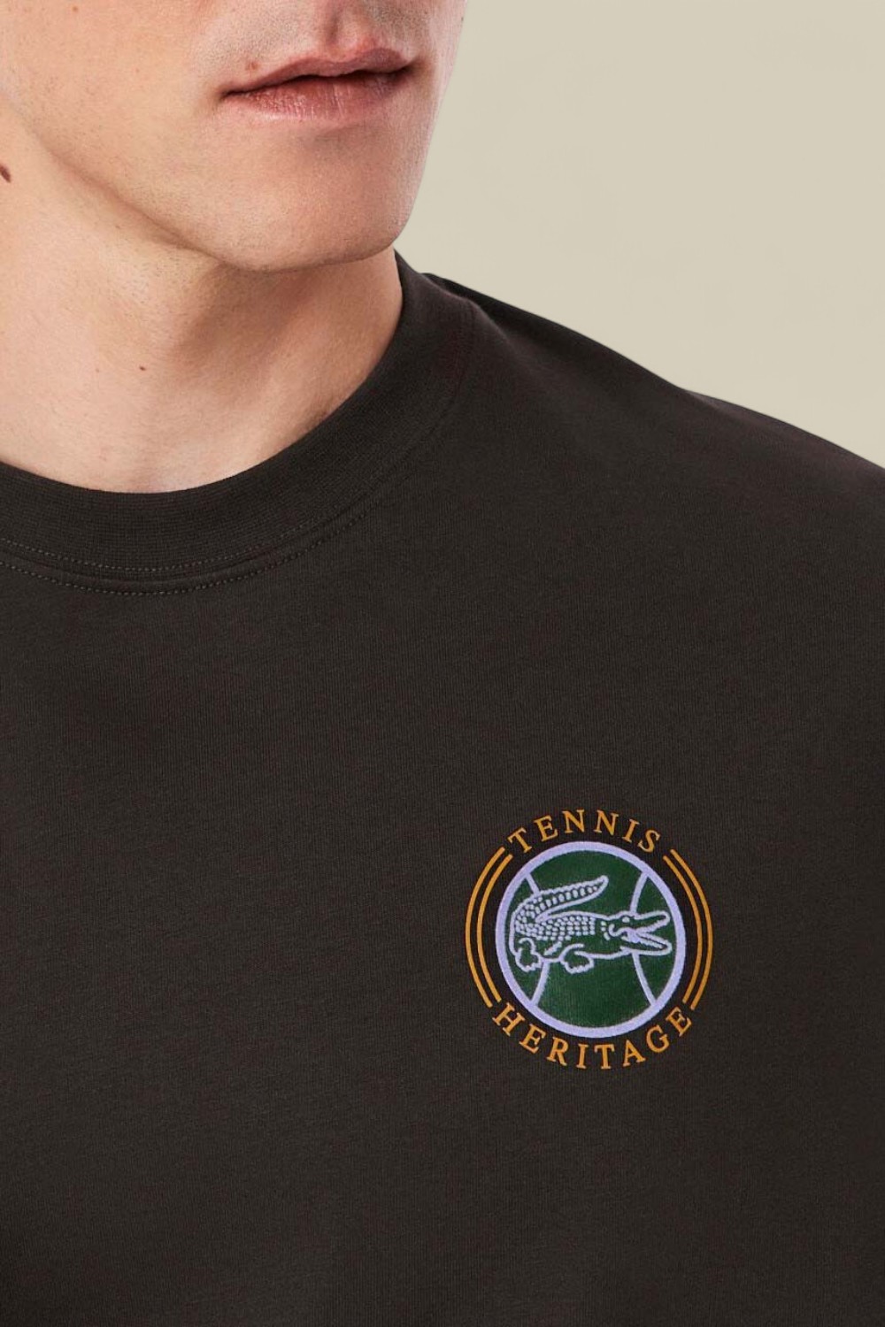 תמונת תקריב דוגמן של חולצת טי