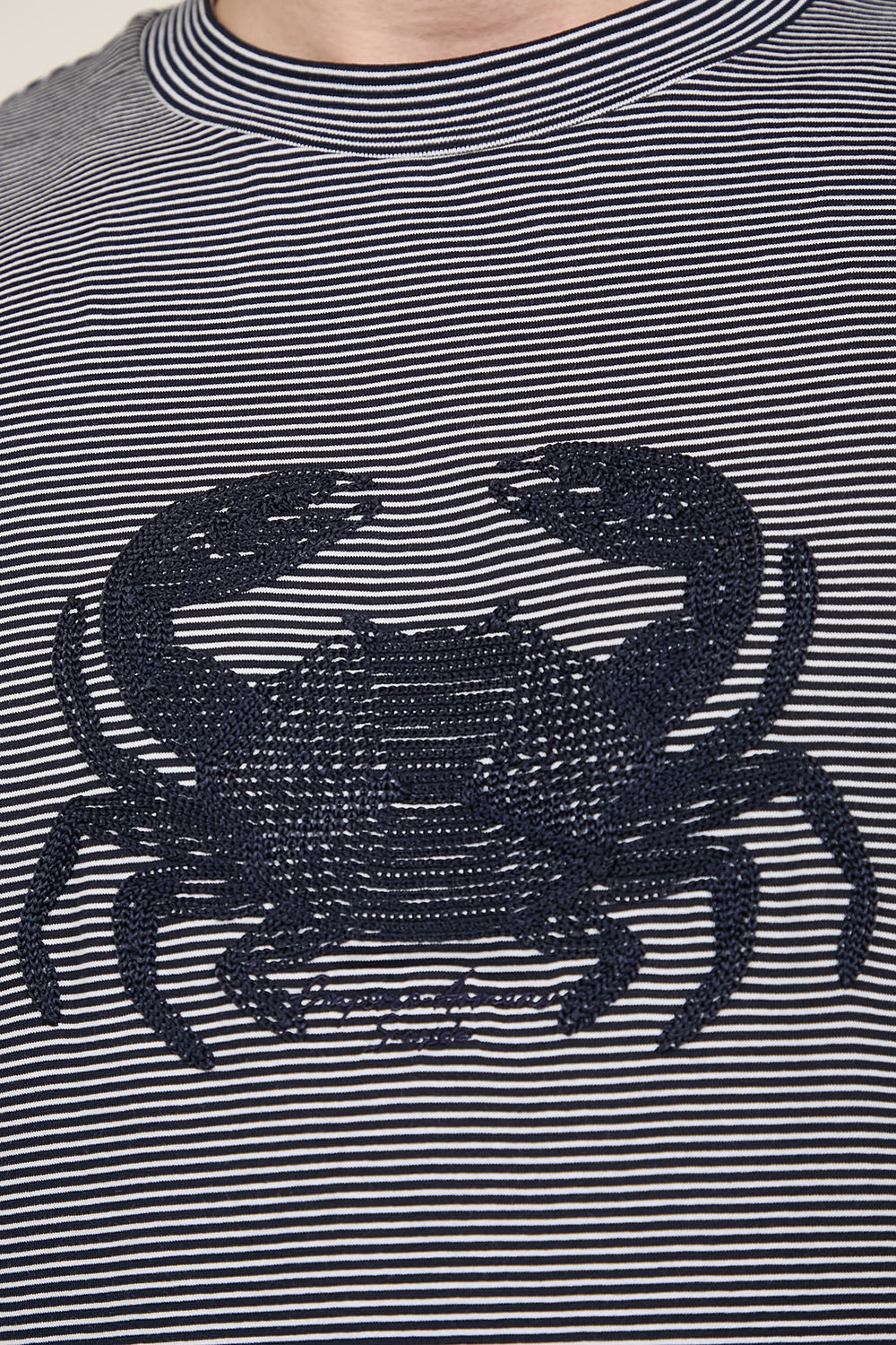 תמונת תקריב דוגמן של חולצת טי