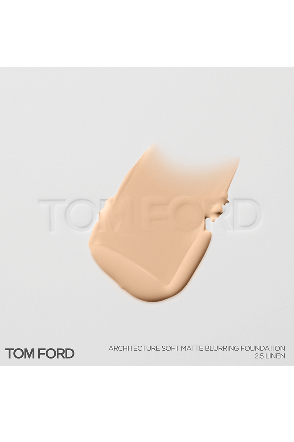 תמונה אחורית של ARCHITECTURE SOFT MATTE BLURRING FOUNDATION 2.5 LINEN