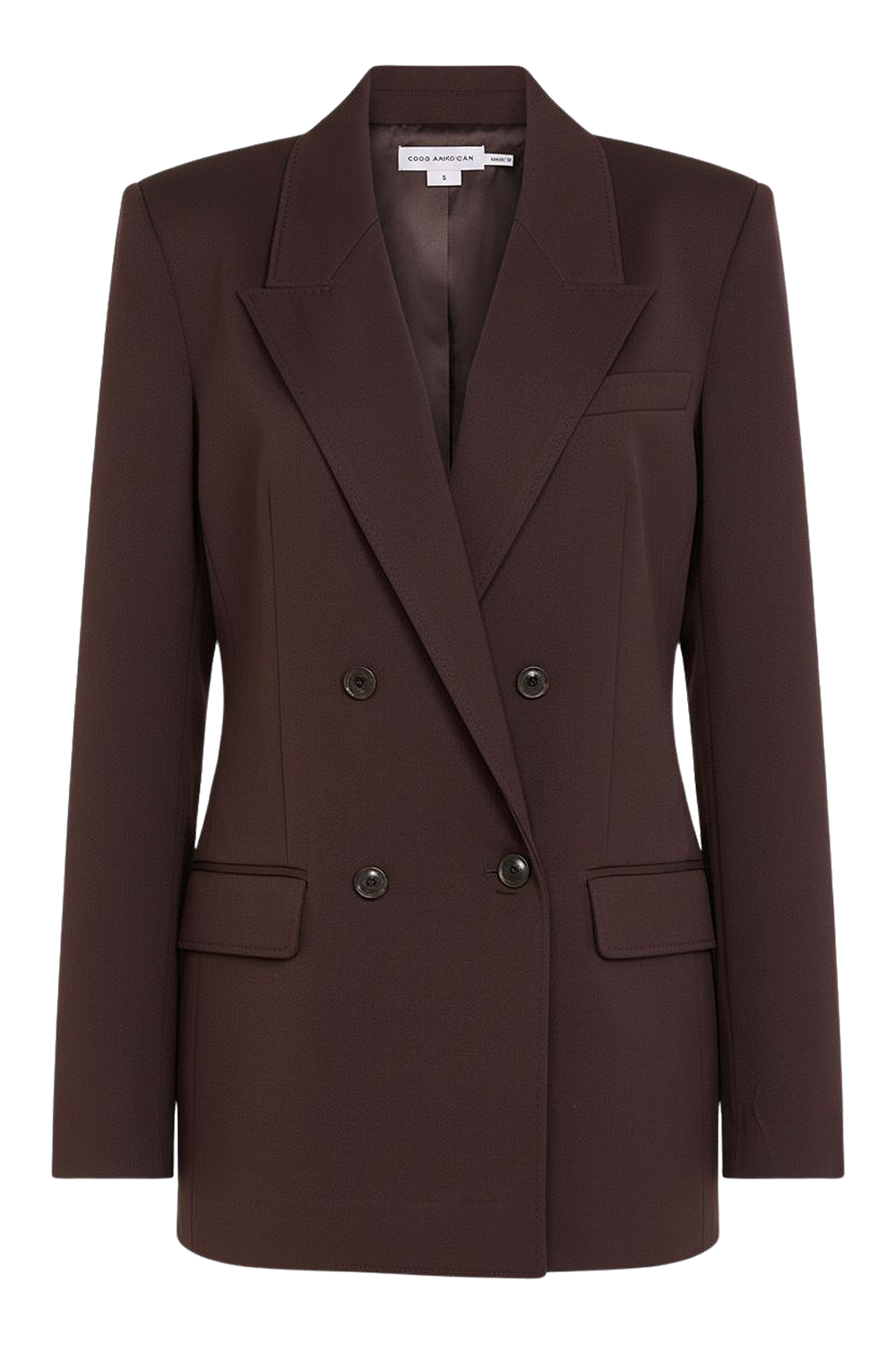 תמונה קידמית של ז'קט מחוייט אוברסייז