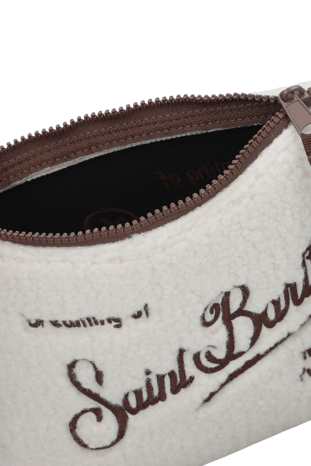 תמונת פנים של תיק קלאץ' צמר