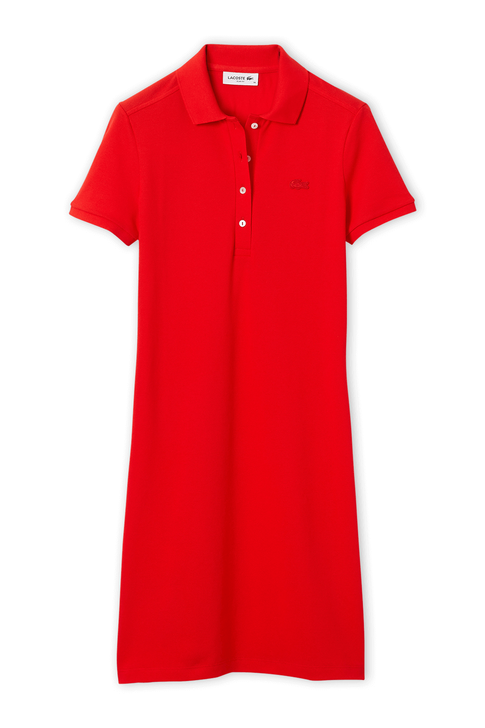 תמונה קידמית של Polo Dress in Red