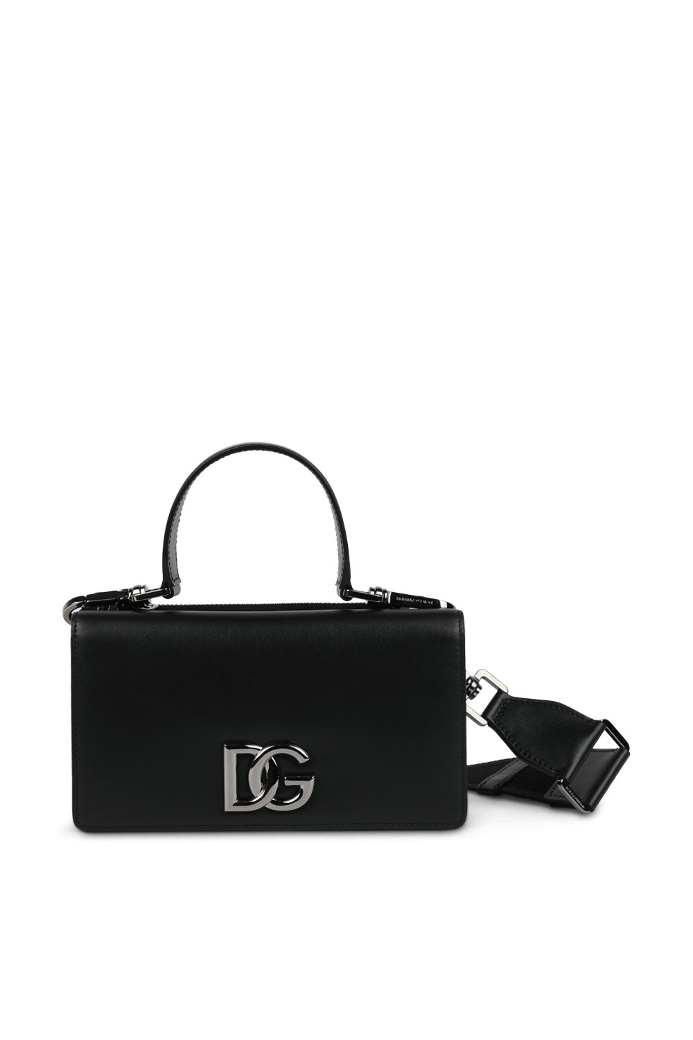 תמונה קידמית של תיד צד עור שחור עם לוגו מטאלי