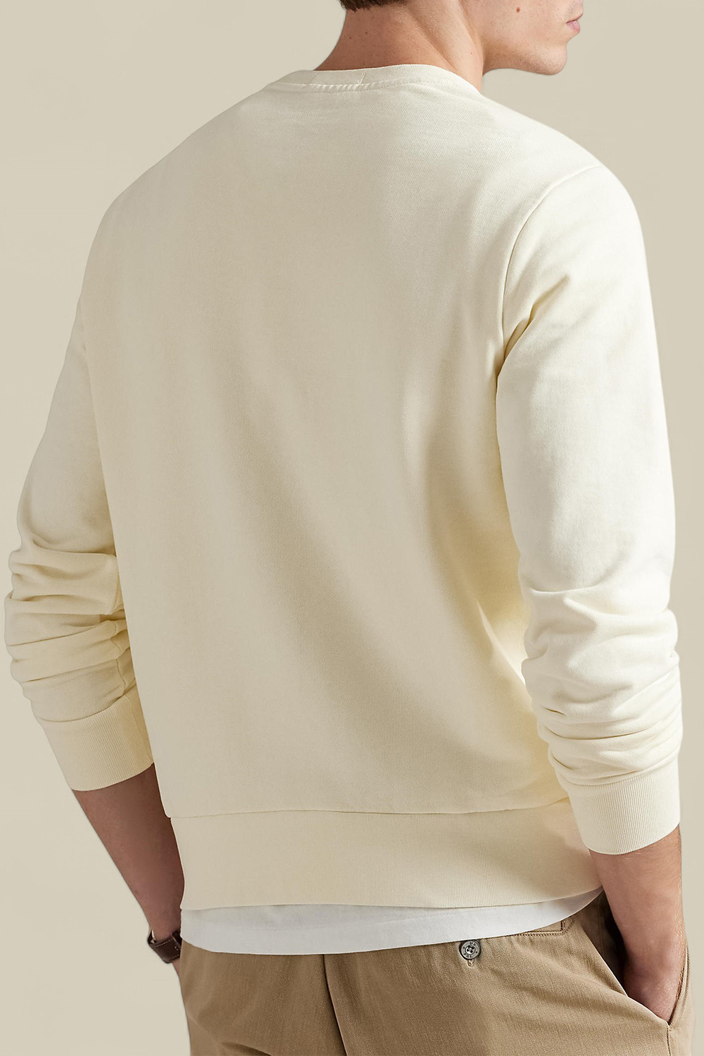 תמונת דוגמן אחורית של סווטשירט