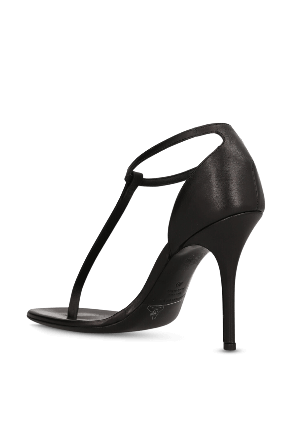 תמונה אחורית של סנדלי סטילטו