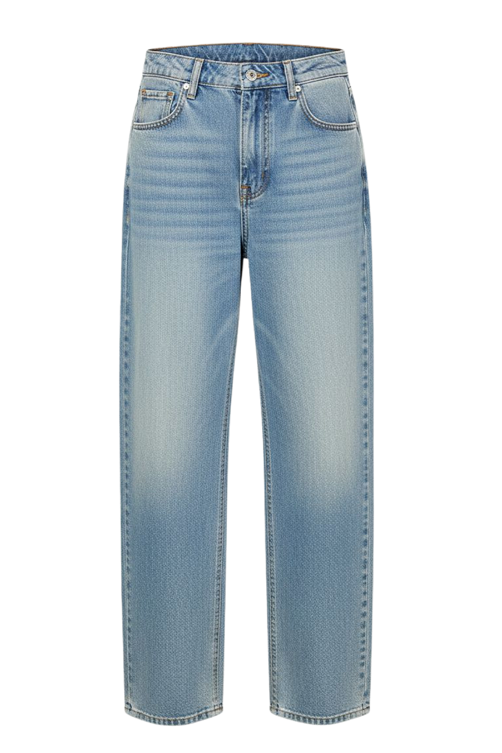 מכנסי ג'ינס בגזרה ישרה