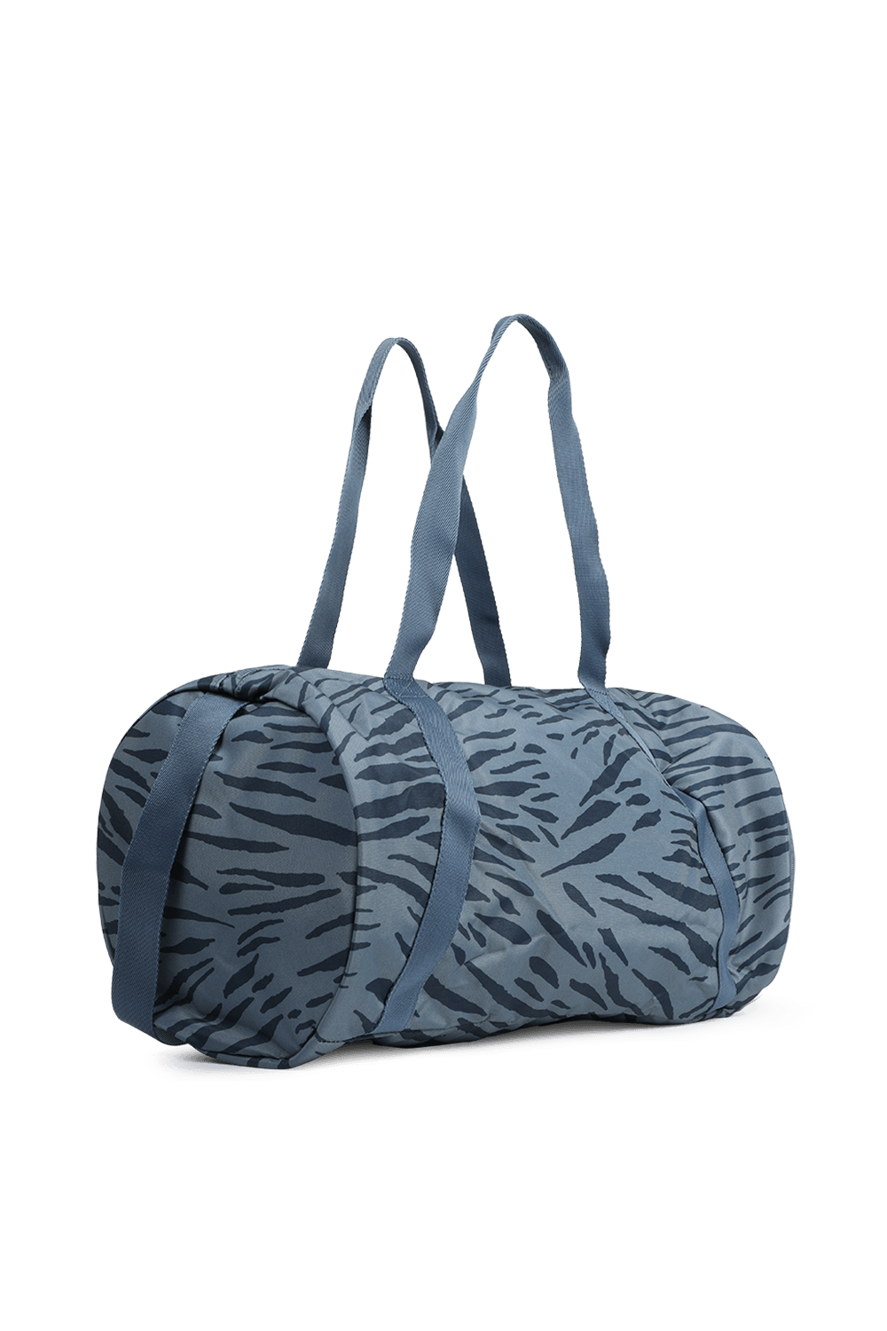 תמונה אחורית של תיק אימון כחול