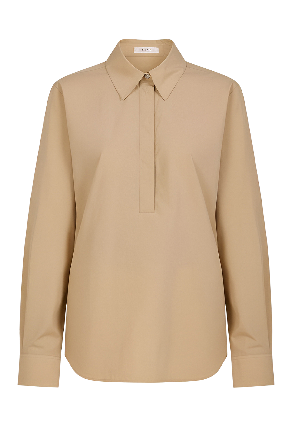 תמונה קידמית של חולצת פולו אוברסייז