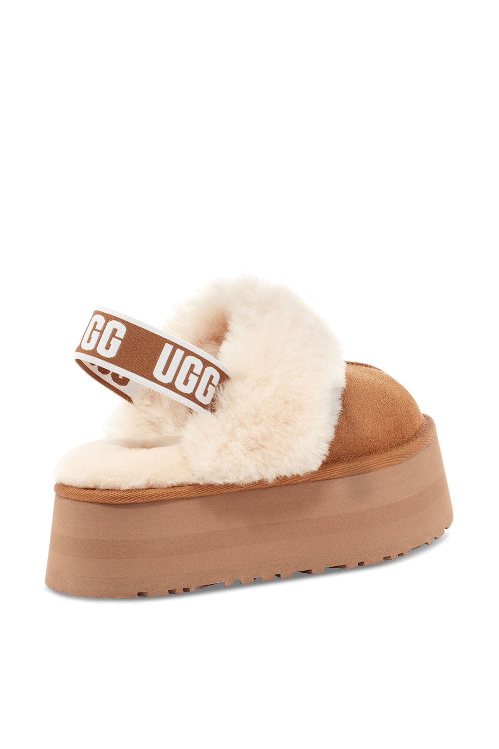 תמונת תקריב של נעלי פלאפ סלינג בק