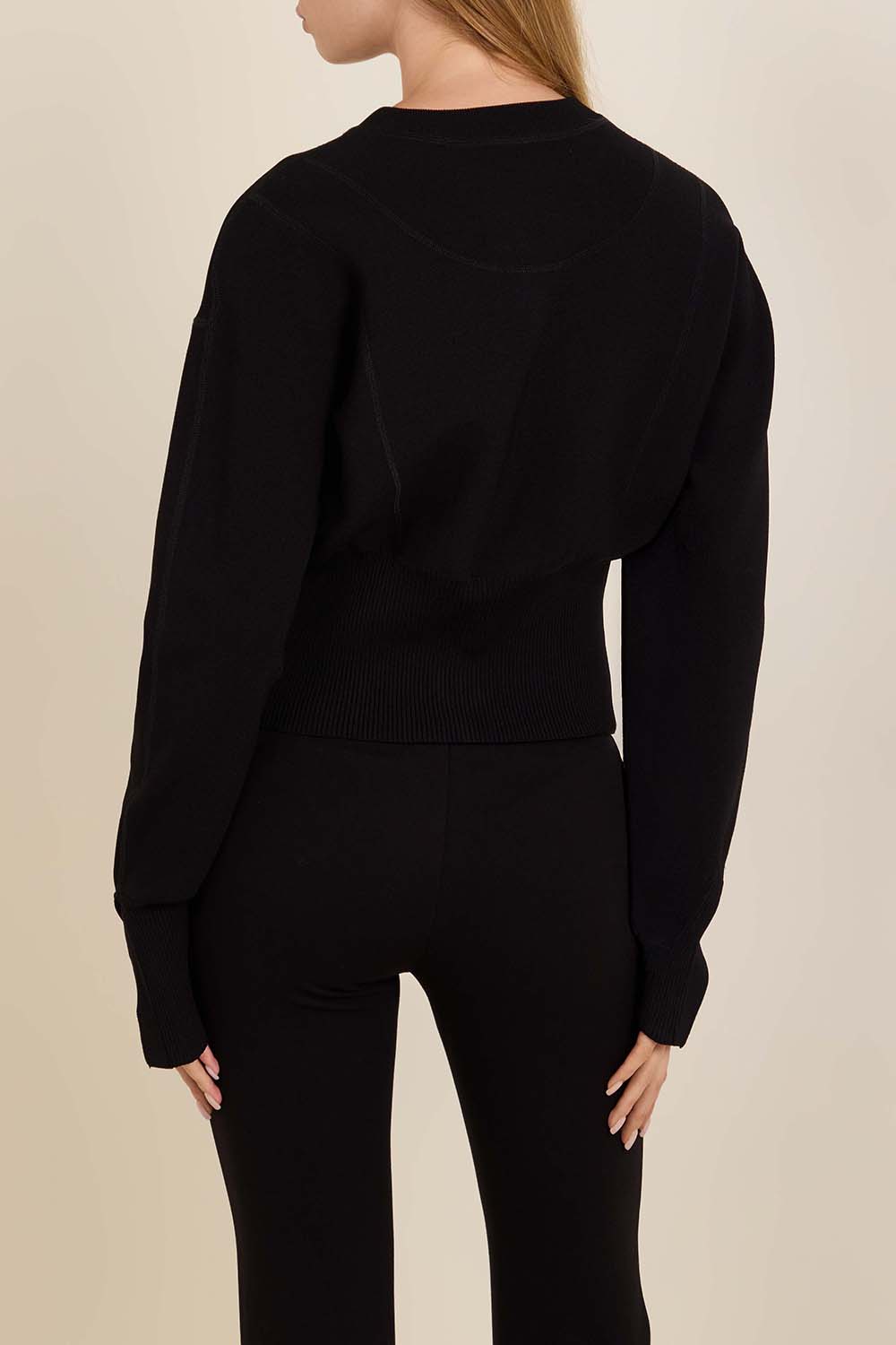 תמונת דוגמן אחורית של קרדיגן לואי